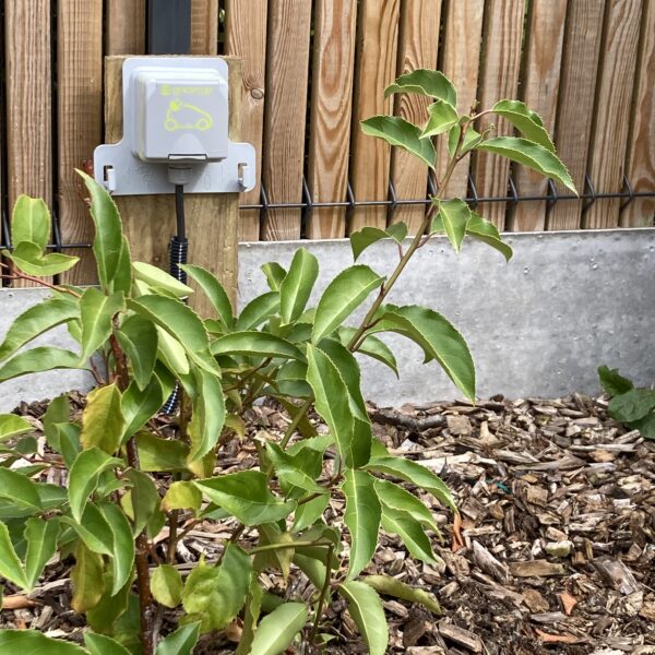 Installation borne de recharge Hager à Louannec dans le Trégor