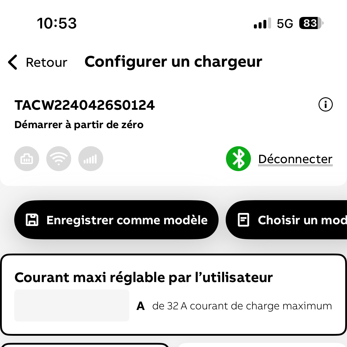 Configuration borne ABB Terra AC et badges RFID