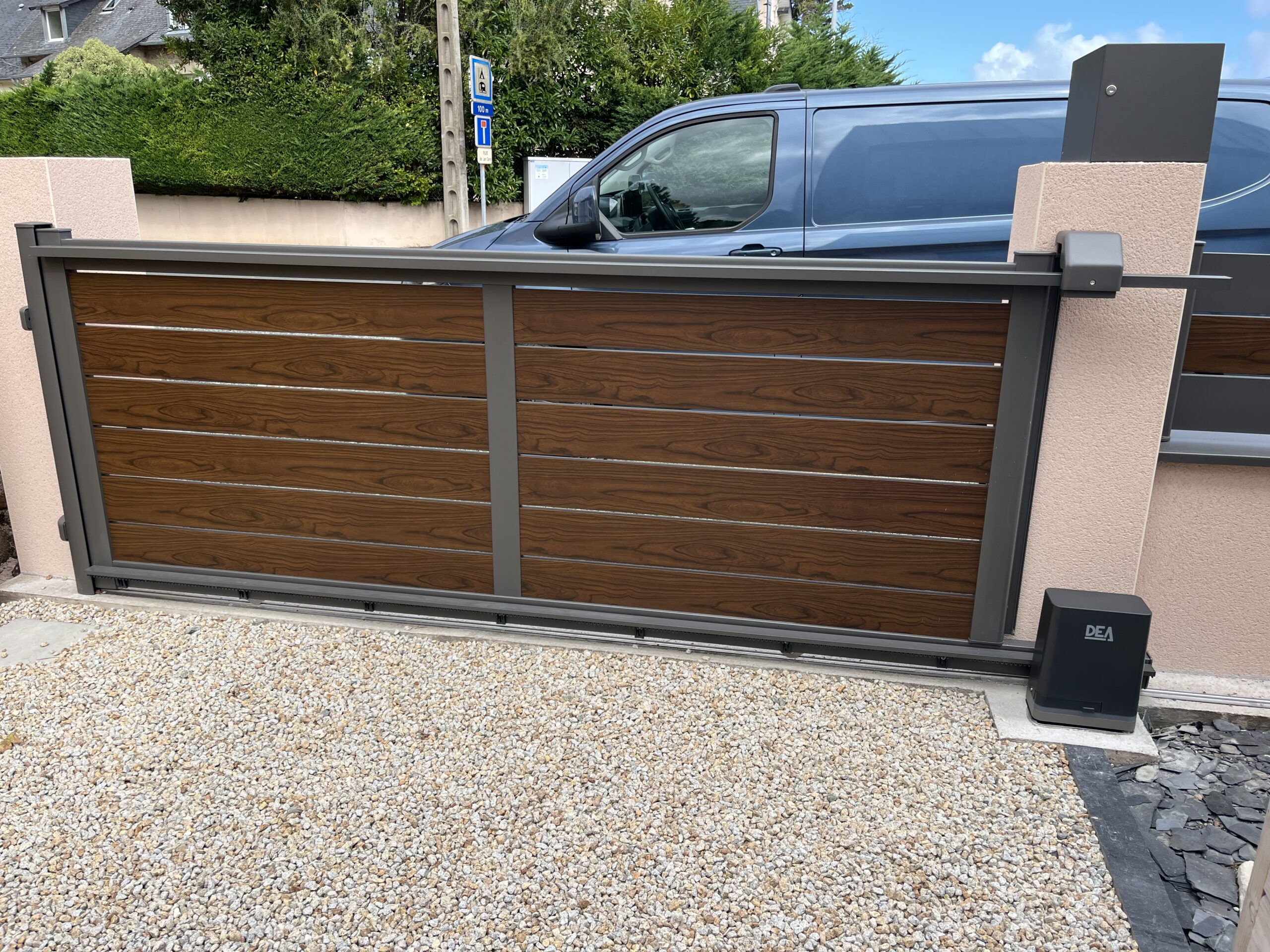 Installation d'un portail motorisé en Côtes-d'Armor